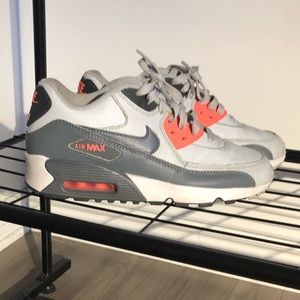 Grey and pink AirMax